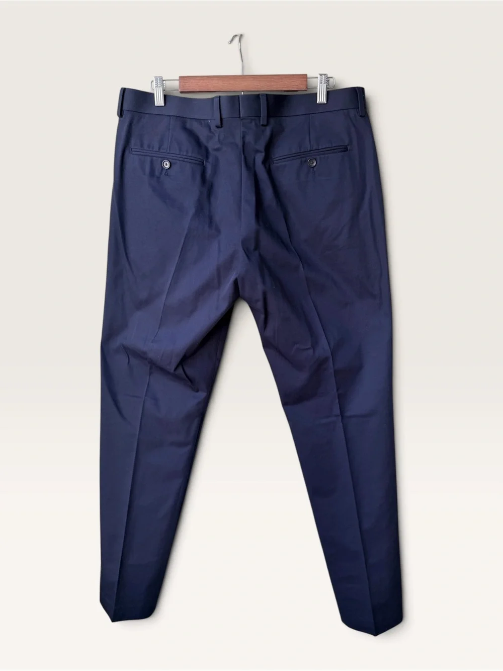 NWT J.Crew Ludlow Cotton Chino Pants Navy size 34x34 Slim Fit